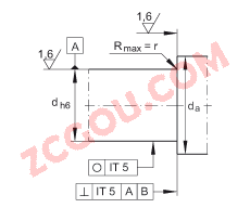 INA�ǽӴ�����е�Ԫ DKLFA30100-2RS, ˫���ݶ���װ�����ഽ�ܷ⣬��ƽ�˵ķ���