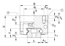 INA�򵥹�����ϵͳ KUE30-H, ��խ���飬���ţ����ṩ�͸�ʴ���