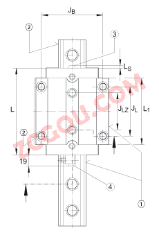 INA���� RWU25-D-L-OE, ֱ��ѭ��������м�������� RUE25-D �õĳ�ϵ�л���,����