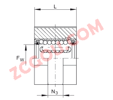 INAֱ������м��������Ԫ KGHK50-B-PP-AS, �ܷ⣬֬�󻬣���������ʩ�����ṩ�͸�ʴ���