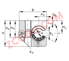 INAֱ������м��������Ԫ KGNCS40-C-PP-AS, ��ʽ��ƣ��ɵ����ܷ⣬֬�󻬣������󻬽ṹ