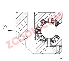 INAֱ������м��������Ԫ KGSCS40-PP-AS, �Ե���ֱ������У���ʽ������ƣ��ܷ⣬֬�󻬣���������ʩ
