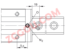 INA���� KWSE45-H, ����ֱ��ѭ������м���������õĸ�խ����