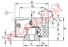 INA���� KWVE45-B-ESC, խ��ϵ�л��飬���ţ���װ��