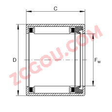 INAʽѹȦ SCE2422-P, ˫ഽܷ⣬ ABMA 18.2 - 1982Ӣ