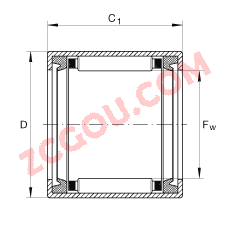 INAʽѹȦ SCE1010-PP, ˫ഽܷ⣬ ABMA 18.2 - 1982Ӣ