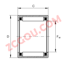 INA��ʽ��ѹ��Ȧ������� SCE34-TN, ���� ABMA 18.2 - 1982��Ӣ��