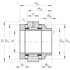 INA/Բ ZARN3570-L-TV, ˫򣬳ᶨλȦ