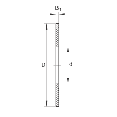 INAеȦ AS0821,  DIN 5405-3/ISO 303 ׼ʺ AXK  K811