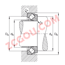 FAG�������Ĺ������ 29248-E1-MB, ���� DIN 728/ISO 104 ��׼����Ҫ�ߴ磬���򣬿ɷ���