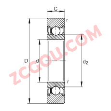 INA���� LR203-X-2RSR, ˫���ܷ�