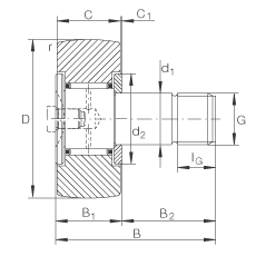 INA��˨�͹��� KR19, ���������������϶�ܷ�