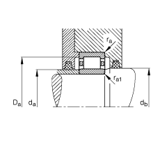 FAGԲ NU334-E-M1,  DIN 5412-1 ׼Ҫߴ, Ƕλ, ɷ, ּ