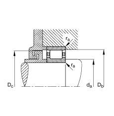 FAGԲ N238-E-M1,  DIN 5412-1 ׼Ҫߴ, Ƕλ, ɷ, ּ