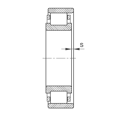 FAGԲ N320-E-M1,  DIN 5412-1 ׼Ҫߴ, Ƕλ, ɷ, ּ