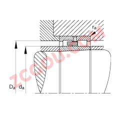 FAGԲ NNU4960-S-K-M-SP,  DIN 5412-4 ׼Ҫߴ, Ƕλ, ˫У׶ף׶ 1:12 ɷ, ּܣСľڲ϶ƹ