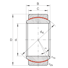 INAؽ GE30-UK,  DIN ISO 12 240-1 ׼ά