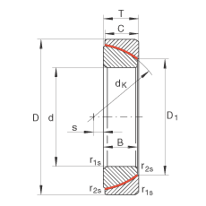 INA�ǽӴ��ؽ���� GE50-SW, ���� DIN ISO 12 240-2 ��׼����ά��