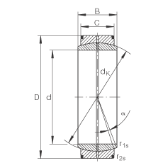 INAؽ GE800-DO,  DIN ISO 12 240-1 ׼ά