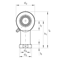 INA˶ GIR50-DO-2RS,  DIN ISO 12 240-4 ׼ƣάഽܷ