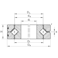 INA SX011832,  DIN 616 ׼ĳߴϵ 18