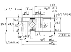 INA���������� XSU080398, ��׼ϵ�� 08�� �޳��ֳݣ����ౡƬ�ܷ�