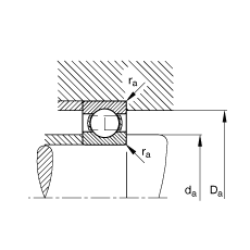 FAG 618/630-M,  DIN 625-1 ׼Ҫߴ