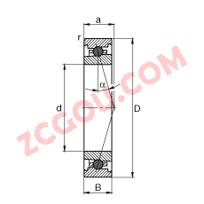 FAG HC71909-C-T-P4S, ڣɶԻԪװӴ  = 15㣬մƹ