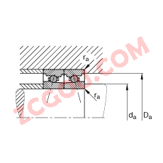 FAG HC71903-E-T-P4S, ڣɶԻԪװӴ  = 25㣬մƹ