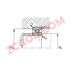 FAG HS7000-C-T-P4S, ڣɶ԰װӴ  = 15㣬ƹ