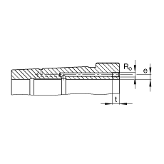 FAGж AH24188-H,  DIN 5416 ׼Ҫߴ, ׶ 1:30