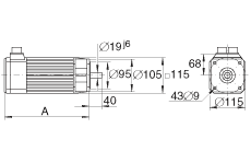 INAŷ MOT-HDY115-E6-130S, 