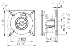 INAֱ��ִ���� MKUSE25-ZR-GTRI/4, �������ǳ����䣻��������Ļ���