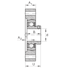 INA�������Ԫ FLCTEY20, ��������˨�׵ķ������������Ԫ�������� ��Ȧ��ƽͷ�ݶ��� P ���ܷ⣬�����󻬽ṹ