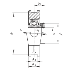 INA��װʽ�������Ԫ RTUE70, �������������ƫ����Ȧ������������У�R �ܷ�