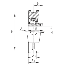 INA��װʽ�������Ԫ RTUEY35, �������������Ȧ��ƽͷ�ݶ�������������У�R�ܷ�