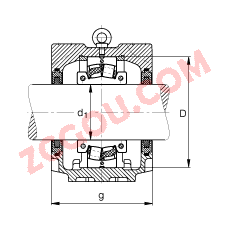 FAGֱʽ SNV250-L + 222S.500 + FSV528X500,  DIN 736/DIN737 ׼Ҫߴ磬ʷֵĵĹУëձܷ⣬֬