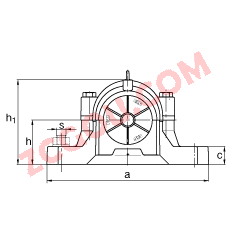 FAGֱʽ SNV240-L + 2322-M + DHV222,  DIN 738/DIN739 ׼Ҫߴ磬ʷ֣Բ׺ͽ׵ԵУVȦܷ⣬֬