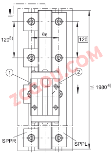 INA���� TKVD25-K, ����ֱ��ѭ������м�����װ���ڳ��β�����