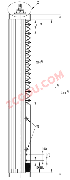 INA����ֱ��ִ���� MDKUVE25-KGT5, ������ֱ��ѭ��������뵼������Լ�����˿�������Ĵ���ִ����