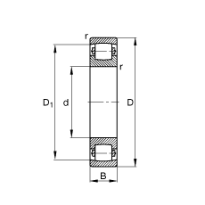 FAGι 20238-MB,  DIN 635-1 ׼Ҫߴ