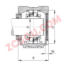 FAGֱʽ SNV180-L + 222S.307-MA + TSV520X307,  DIN 736/DIN737 ׼Ҫߴ磬ʷֵĵĹУԹܷ⣬֬