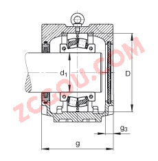 FAGֱʽ SNV250-L + 222SM125-TVPA + FSV528,  DIN 736/DIN737 ׼Ҫߴ磬ʷֵĵĹУëձܷ⣬֬