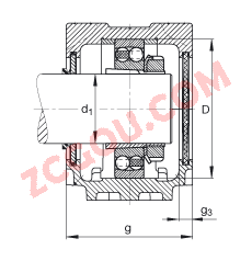 FAGֱʽ SNV130-L + 1312-K-TVH-C3 + H312X202 + DHV612,  DIN 736/DIN737 ׼Ҫߴ磬ʷ֣׶׺ͽ׵ԵУVȦܷ⣬֬