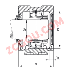 FAGֱʽ SNV090-L + 22308-E1-K + H2308X104 + TCV608X104,  DIN 736/DIN737 ׼Ҫߴ磬ʷ֣׶׺ͽ׵ĵĹУTaconite ܷ⣬֬