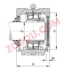 FAGֱʽ SNV250-L + 23228-E1-K-TVPB + H2328X415 + TCV528,  DIN 736/DIN737 ׼Ҫߴ磬ʷ֣׶׺ͽ׵ĵĹУTaconite ܷ⣬֬