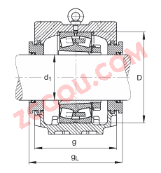 FAGֱ��ʽ����� SNV340-L + 22332-K-MB + H2332 + TSV532, ���� DIN 736/DIN737 ��׼����Ҫ�ߴ磬�ʷ֣���׶�׺ͽ����׵ĵ��Ĺ�����У��Թ��ܷ⣬֬������