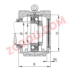 FAGֱ��ʽ����� SNV240-L + 2322-M + TSV222, ���� DIN 738/DIN739 ��׼����Ҫ�ߴ磬�ʷ֣���Բ���׺ͽ����׵��Ե�������У��Թ��ܷ⣬֬������