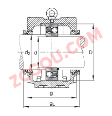 FAGֱ��ʽ����� SNV240-L + 2322-M + TSV222, ���� DIN 738/DIN739 ��׼����Ҫ�ߴ磬�ʷ֣���Բ���׺ͽ����׵��Ե�������У��Թ��ܷ⣬֬������