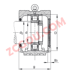 FAGֱ��ʽ����� SNV300-L + 20328-MB + DH328, ���� DIN 738/DIN739 ��׼����Ҫ�ߴ磬�ʷ֣���Բ���׺ͽ����׵Ĺ��ι�����У�˫���ܷ⣬֬������